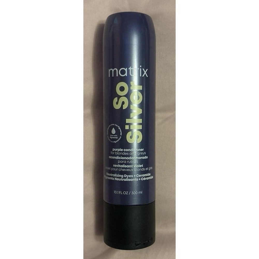 NEW Matrix So Silver‎ Purple Conditioner for Blondes, Removes Brassy Undertones